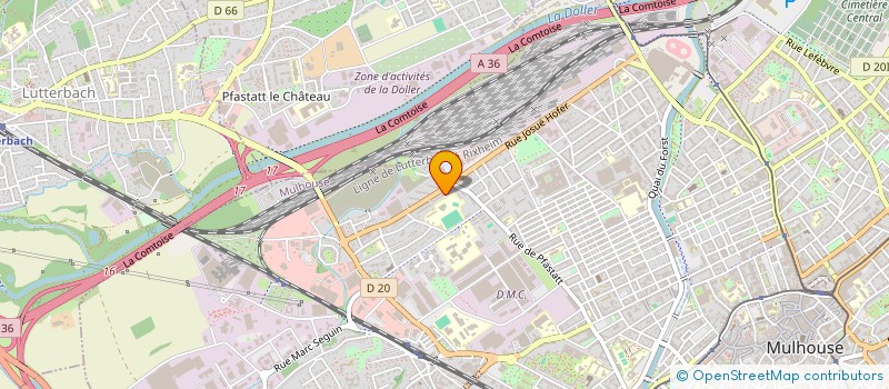 localisation de l'entreprise MONSIEUR FAISSEL AYADI  MULHOUSE