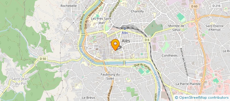 localisation de l'entreprise MONSIEUR FAISSEL NEKAA à ALES