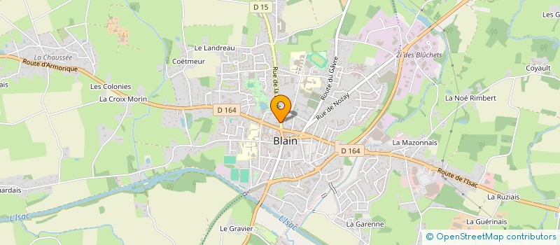 localisation de l'entreprise MONSIEUR FAITE JOEL MIRIA à BLAIN