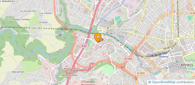 localisation de l'entreprise MONSIEUR FAIZ BENKHIAT à ANNECY