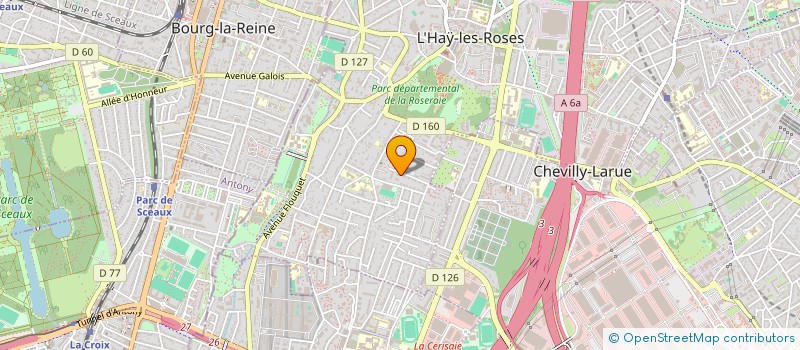 localisation de l'entreprise MONSIEUR FAIZ GARGOURI  L'HAY-LES-ROSES