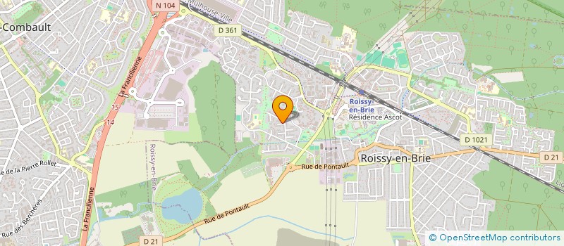 localisation de l'entreprise MONSIEUR FAIZAN MOHAMMAD  ROISSY-EN-BRIE