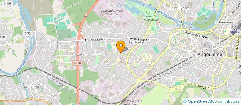 localisation de l'entreprise MONSIEUR FAIZDINE DAOUDOU à ANGOULEME