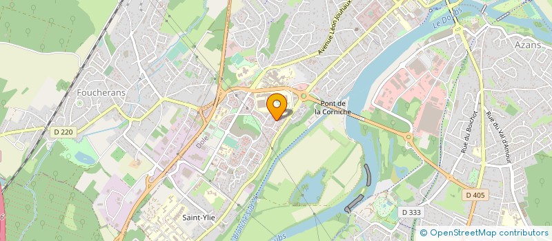 localisation de l'entreprise MONSIEUR FAIZO KHOUDOYAN à DOLE