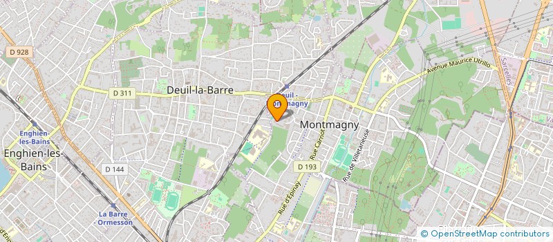 localisation de l'entreprise MONSIEUR FAIZULLAH AHMADI  MONTMAGNY