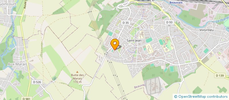 localisation de l'entreprise MONSIEUR FAIZULLAH AMIRI  BEAUVAIS