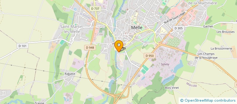 localisation de l'entreprise MONSIEUR FAIZULLAH ISAHQZAI  MELLE