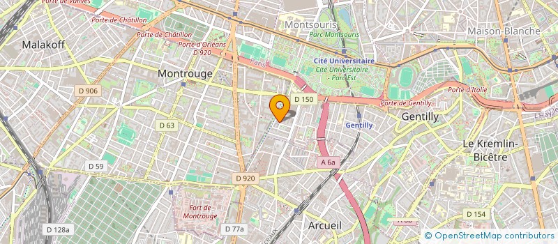 localisation de l'entreprise MONSIEUR FAKER BELKRAM  GENTILLY