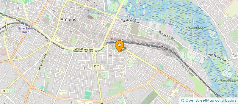 localisation de l'entreprise MONSIEUR FAKHER BELHAJ AMOR  AMIENS