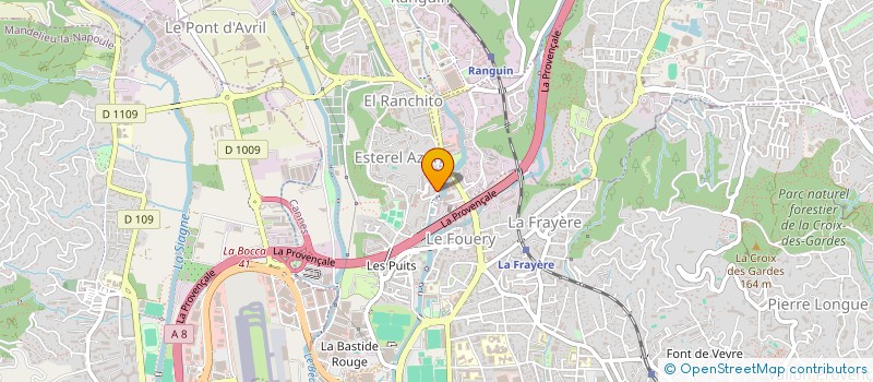 localisation de l'entreprise MONSIEUR FAKHER HAMZAOUI à CANNES
