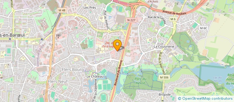 localisation de l'entreprise MONSIEUR FAKHER ZAMAN TARAKHEL  VILLENEUVE-D'ASCQ