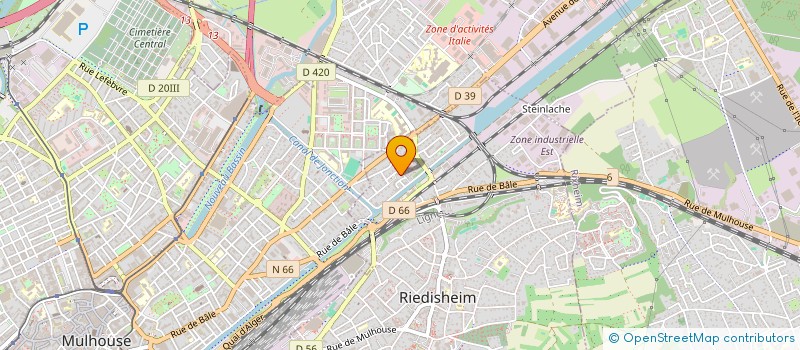 localisation de l'entreprise MONSIEUR FAKHR EDDINE IDRISSI LAHLOU  RIEDISHEIM