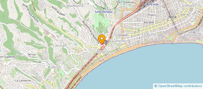 localisation de l'entreprise MONSIEUR FAKHR JALNI à NICE