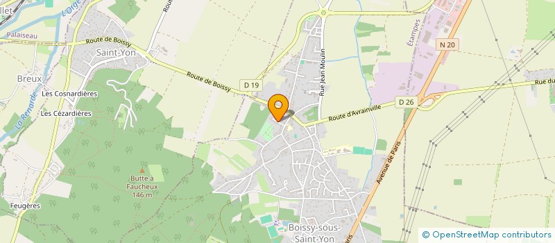 localisation de l'entreprise MONSIEUR FAKHREDDINE BADER à BOISSY-SOUS-SAINT-YON
