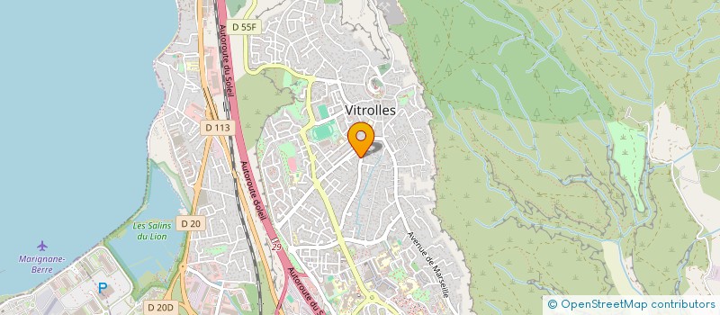 localisation de l'entreprise MONSIEUR FAKHREDDINE BESLAMA  VITROLLES