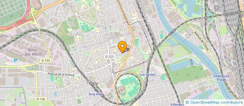 localisation de l'entreprise MONSIEUR FAKHREDDINE MIRI  ORLY