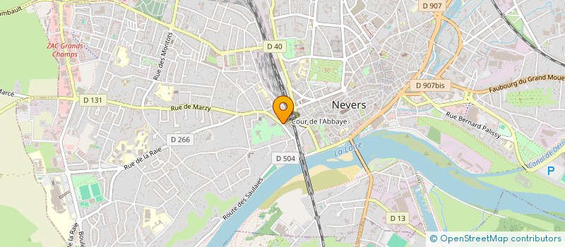 localisation de l'entreprise MONSIEUR FAKHRI EL HOSRIYEH à NEVERS