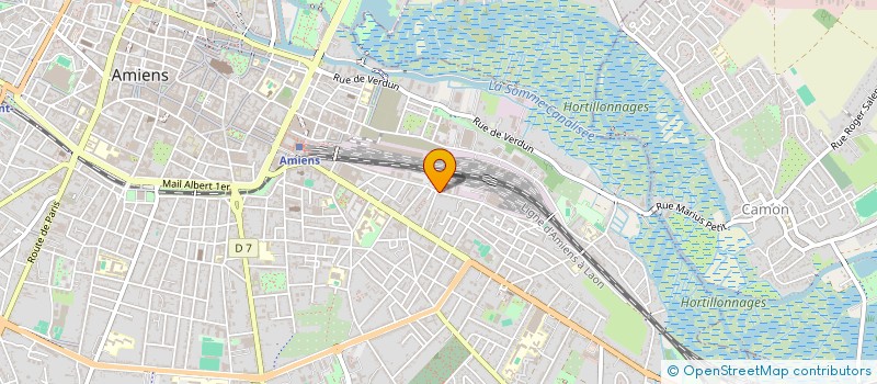 localisation de l'entreprise MONSIEUR FAKHRI HOUZI à AMIENS
