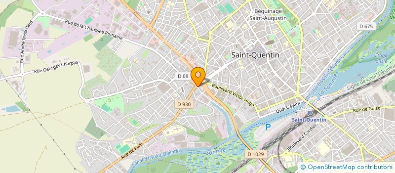 localisation de l'entreprise MONSIEUR FAKIR ALAGOZ à SAINT-QUENTIN