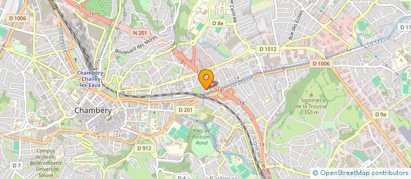 localisation de l'entreprise MONSIEUR FAKIR IBRAHIM  LA MOTTE-SERVOLEX