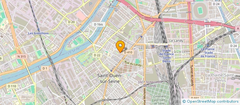 localisation de l'entreprise MONSIEUR FAKRI SALIM à SAINT-OUEN-SUR-SEINE