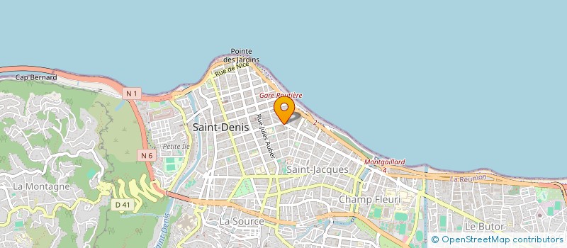 localisation de l'entreprise MONSIEUR FAKROUDINE TAYABALY  SAINT-DENIS