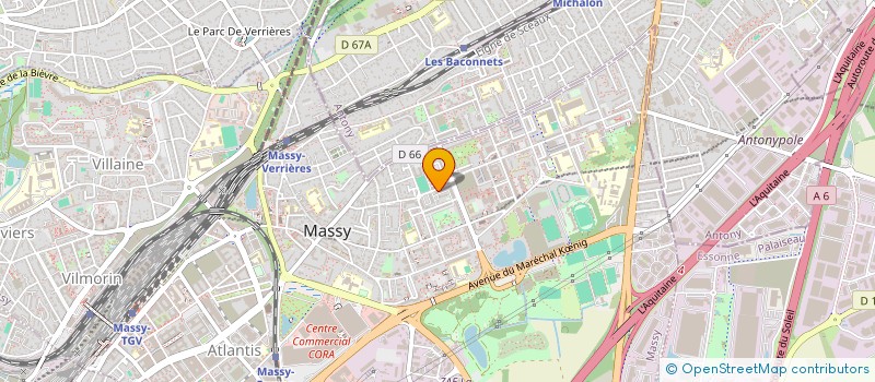 localisation de l'entreprise MONSIEUR FALA CAMARA à MASSY