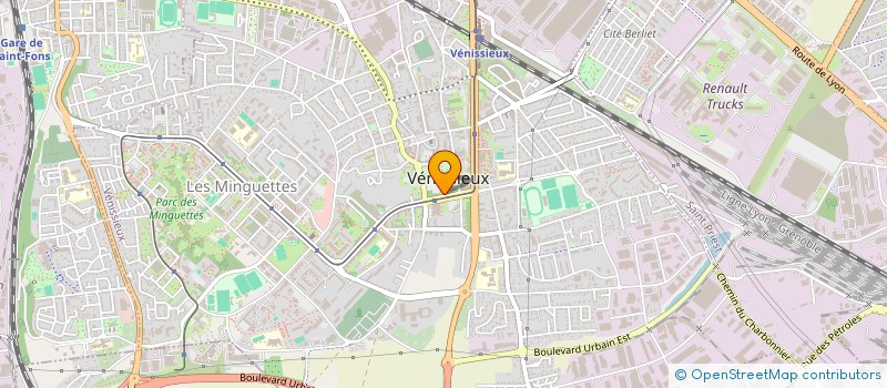 localisation de l'entreprise MONSIEUR FALAH GUEDJALI  VENISSIEUX