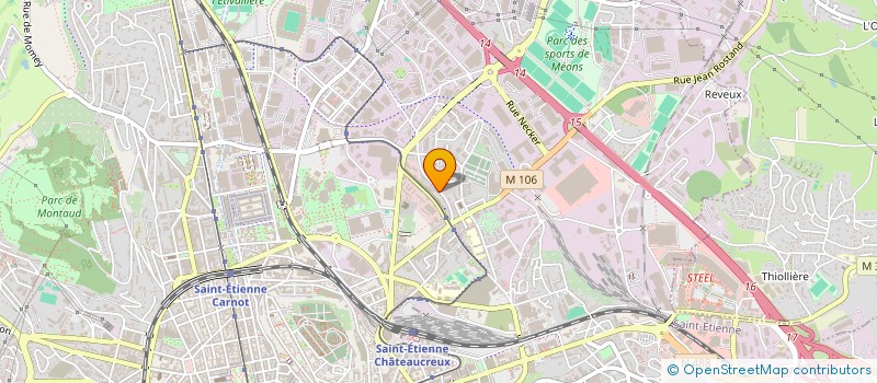 localisation de l'entreprise MONSIEUR FALAYE SOUMANO  SAINT-ETIENNE