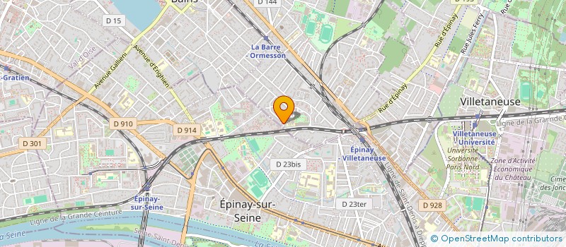 localisation de l'entreprise MONSIEUR FALEX FABRE  DEUIL-LA-BARRE