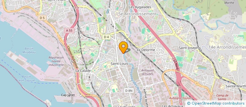localisation de l'entreprise MONSIEUR FALI SAMASSA à MARSEILLE