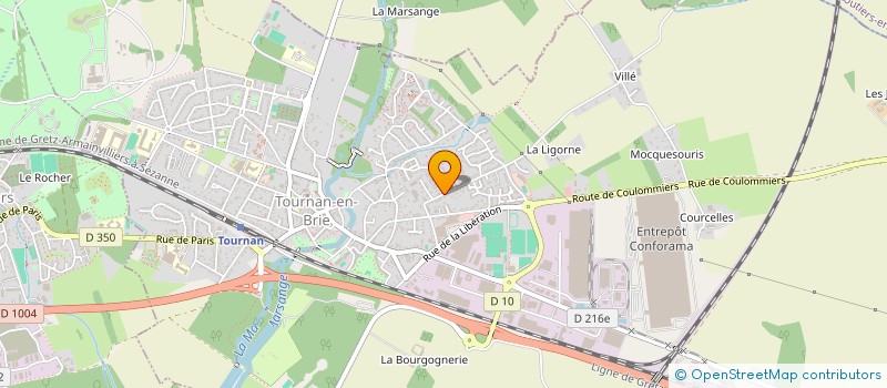 localisation de l'entreprise MONSIEUR FALIKOU DOSSO  TOURNAN-EN-BRIE