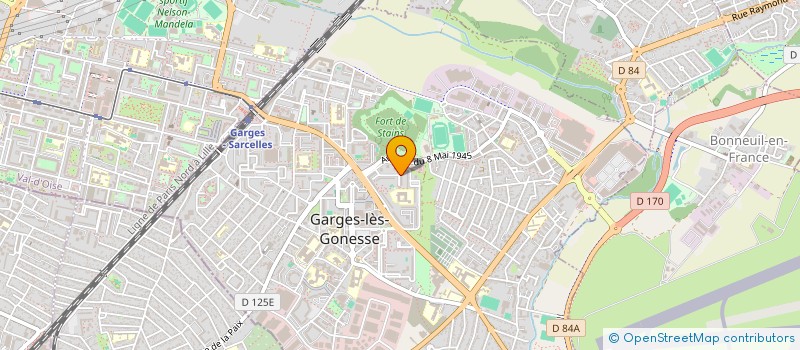 localisation de l'entreprise MONSIEUR FALIKOU SYLLA  GARGES-LES-GONESSE