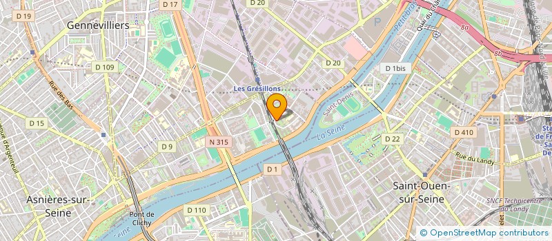 localisation de l'entreprise MONSIEUR FALILOU LIGALI  ASNIERES-SUR-SEINE