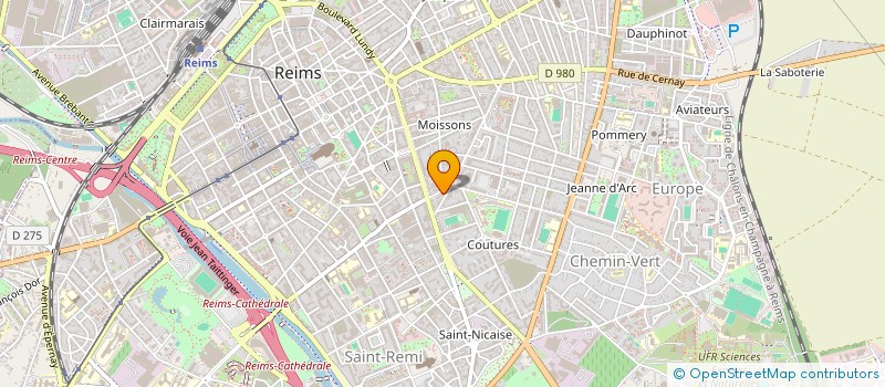 localisation de l'entreprise MONSIEUR FALIMIAMINA RANDRIAMIHARISOA à REIMS