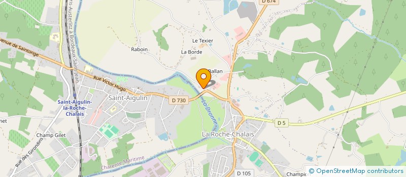 localisation de l'entreprise MONSIEUR FALKO SIMPFENDORFER  LA ROCHE-CHALAIS