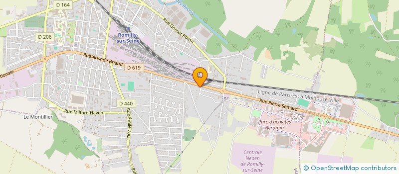 localisation de l'entreprise MONSIEUR FALLOU VILANE  ROMILLY-SUR-SEINE