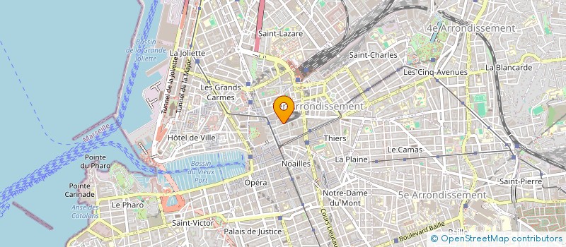 localisation de l'entreprise MONSIEUR FALOU KANE  MARSEILLE