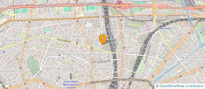 localisation de l'entreprise MONSIEUR FALY MAKALOU  PARIS