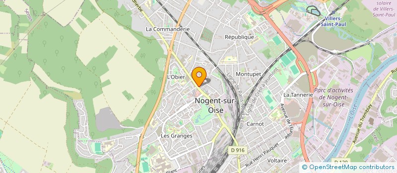 localisation de l'entreprise MONSIEUR FAMA CONDE à NOGENT-SUR-OISE