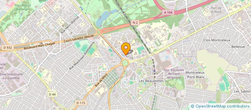 localisation de l'entreprise MONSIEUR FAMADI KANTE à AULNAY-SOUS-BOIS