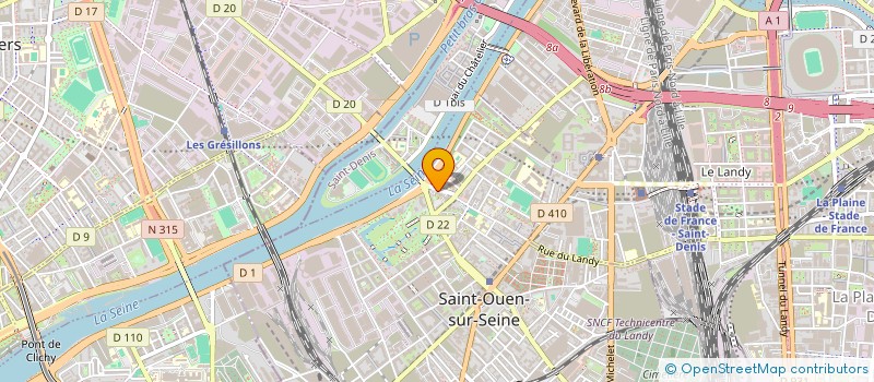 localisation de l'entreprise MONSIEUR FAMORA NIABALY à SAINT-OUEN-SUR-SEINE