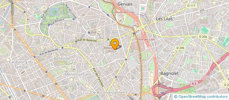 localisation de l'entreprise MONSIEUR FAN LEI IOI  PARIS 20