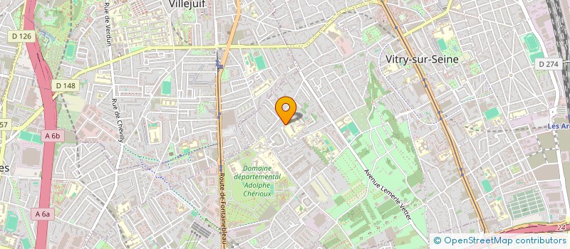 localisation de l'entreprise MONSIEUR FAN PANG à VITRY-SUR-SEINE