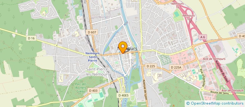 localisation de l'entreprise MONSIEUR FAN ZHANG  NEMOURS