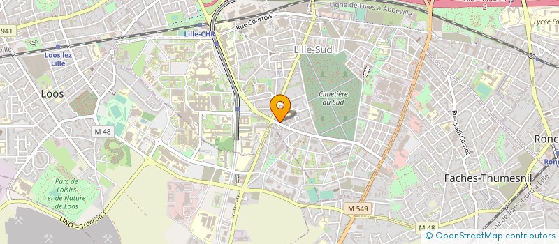 localisation de l'entreprise MONSIEUR FANAR AL HAYALI à LILLE