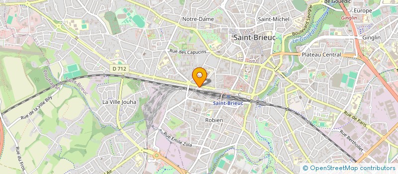 localisation de l'entreprise MONSIEUR FANCH BOUGET à SAINT-BRIEUC