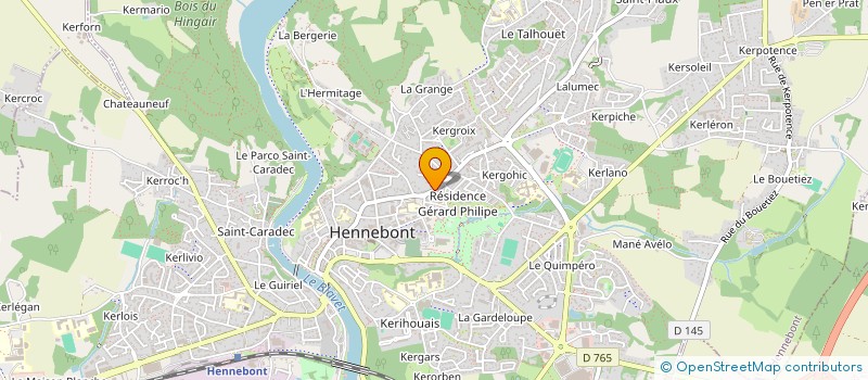 localisation de l'entreprise MONSIEUR FANCH CONANEC  HENNEBONT