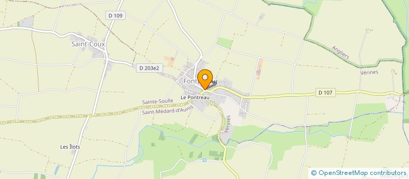 localisation de l'entreprise MONSIEUR FANCH HARSCOET  VERINES