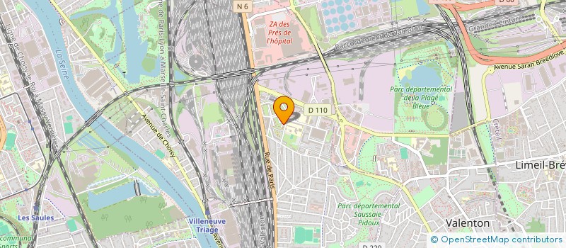 localisation de l'entreprise MONSIEUR FANCY DINGANGA NSI YA NSOKI  LIMEIL-BREVANNES